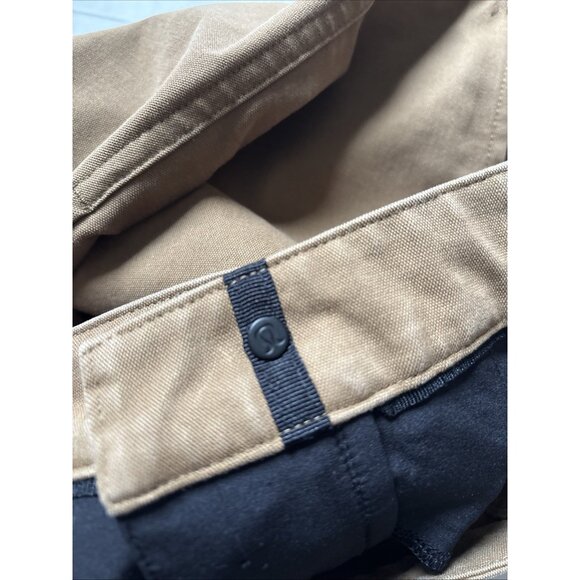 lululemon mens pants Tan Chino Size 32 X 28 - Picture 3 of 8